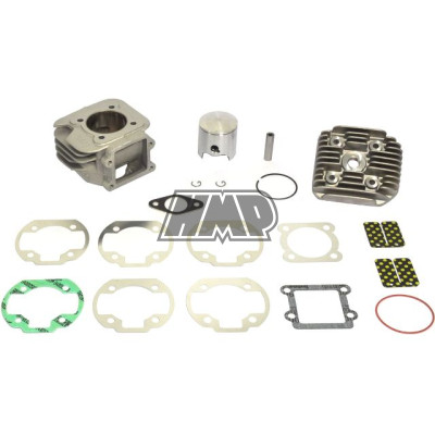 Kit cilindro YAMAHA 50 BWS / CT / TARGET / BUMP / NAKED / NEXT GENERATION / APRILIA AMICO / SR / FANTIC / GARELLI / ITALJET / KTM / LEM / MBK BOOSTER / CR / STUNT / MINARELLI vertical / diâmetro 47.6 mm / 70 cc / 10 mm / curso original - ATHENA